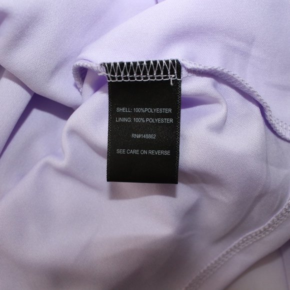 Torrid LILAC HALTER NECK CHIFFON DRESS sz 4 - Picture 11 of 16